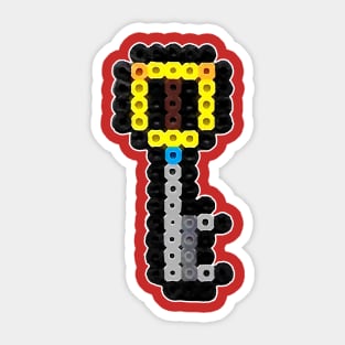 Kingdom Hearts Keyblade 8-Bit Pixel Art Sticker